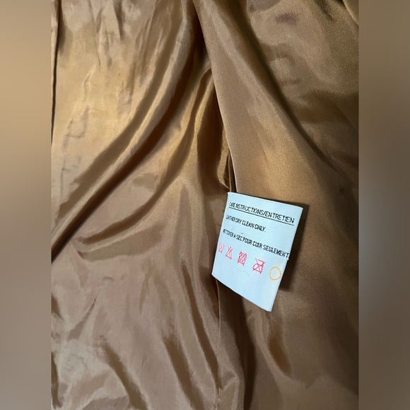 Simon Chang Brown Suede Blazer - Picture 9 of 14